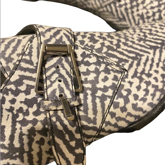 100$ OFF!!!! Alexander Wang Oxford Loafers calf hair zebra print - Picture 3 of 12